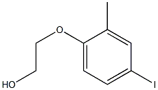 2-(4-IODO-2-METHYL-PHENOXY)-ETHANOL 结构式