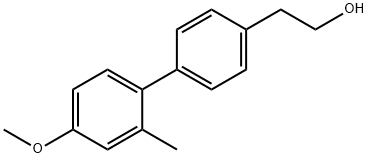 4-(4-METHOXY-2-METHYLPHENYL)PHENETHYL ALCOHOL 结构式