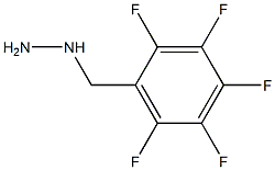 PENTAFLUOROPHENYLMETHYL-HYDRAZINE 结构式