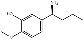 5-((1S)-1-AMINOBUTYL)-2-METHOXYPHENOL 结构式