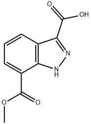 7-(Methoxycarbonyl)-1H-indazole-3-carboxylicacid