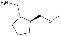 [(R)-2-METHOXYMETHYL-TETRAHYDRO-PYRROL-1-YL]-METHYLAMINE 结构式