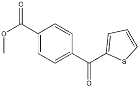 METHYL 4-(2-THENOYL)BENZOATE 结构式