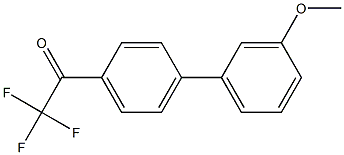 4'-(3-METHOXYPHENYL)-2,2,2-TRIFLUOROACETOPHENONE 结构式