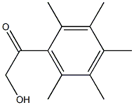 2-HYDROXY-1-(PENTAMETHYLPHENYL)ETHANONE 结构式