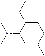 薄荷基二甲基一氢硅烷 结构式