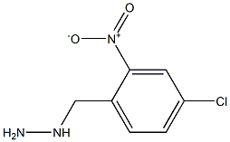 (4-氯-2-硝基苄基)肼 结构式