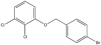 4-BROMOBENZYL-(2,3-DICHLOROPHENYL)ETHER 结构式