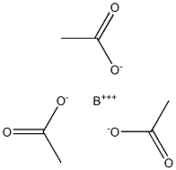 BORON TRIACETATE 结构式