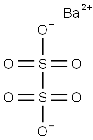 Barium dithionate 结构式