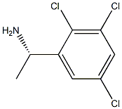 (1S)-1-(2,3,5-TRICHLOROPHENYL)ETHYLAMINE 结构式