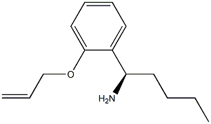 (1R)-1-(2-PROP-2-ENYLOXYPHENYL)PENTYLAMINE 结构式