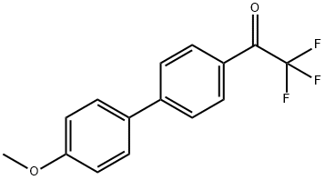 4'-(4-METHOXYPHENYL)-2,2,2-TRIFLUOROACETOPHENONE 结构式