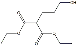 DIETHYL (3-HYDROXYPROPYL)MALONATE 结构式