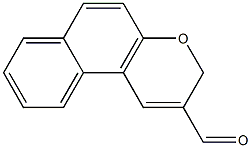3H-BENZO[F]CHROMENE-2-CARBALDEHYDE 结构式