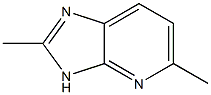 2,5-DIMETHYL-3H-IMIDAZO[4,5-B]PYRIDINE 结构式