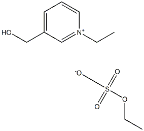 1-乙基-3-羟甲基吡啶乙磺酸盐 结构式