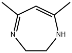 5,7-DIMETHYL-2,3-DIHYDRO-1H-[1,4]DIAZEPINE 结构式