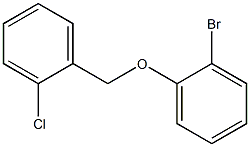 2-BROMOPHENYL-(2-CHLOROBENZYL)ETHER 结构式