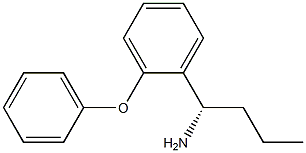 (1S)-1-(2-PHENOXYPHENYL)BUTYLAMINE 结构式