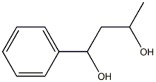 1-PHENYLBUTANE-1,3-DIOL 结构式