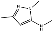 N,1,3-三甲基-1H-吡唑-5-胺 结构式