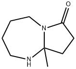 9A-METHYL-OCTAHYDRO-PYRROLO-[1,2-A][1,3]DIAZEPIN-7-ONE 结构式