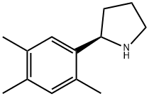 (2R)-2-(2,4,5-TRIMETHYLPHENYL)PYRROLIDINE 结构式