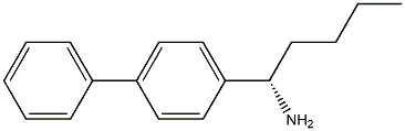 (1S)-1-(4-PHENYLPHENYL)PENTYLAMINE 结构式