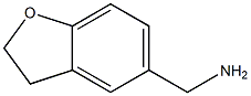 2,3-DIHYDRO-BENZOFURAN-5-YLMETHYLAMINE 结构式