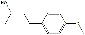 4-(4-METHOXYPHENYL)BUTAN-2-OL 结构式