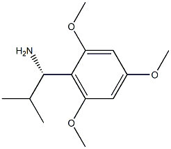 (1S)-2-METHYL-1-(2,4,6-TRIMETHOXYPHENYL)PROPYLAMINE 结构式