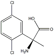(2S)-2-AMINO-2-(2,5-DICHLOROPHENYL)PROPANOIC ACID 结构式