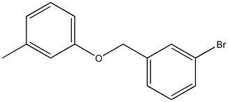 3-Bromobenzyl-(3-methylphenyl)ether 结构式
