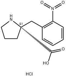 (R)-2-(2-Nitrobenzyl)pyrrolidine-2-carboxylicacidhydrochloride