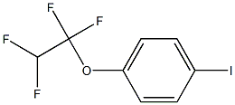 1-IODO-4-(1,1,2,2-TETRAFLUOROETHOXY)BENZENE 结构式