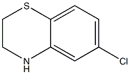 6-氯-3,4-二氢-2H-1,4-苯并噻嗪 结构式