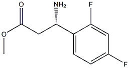 Methyl(S)-3-amino-3-(2,4-difluorophenyl)propanoate