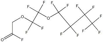 PERFLUOROBUTOXYETHOXYACETYL FLUORIDE 结构式