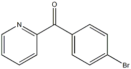 2-(4-BROMOBENZOYL)PYRIDINE 结构式