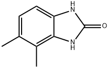 4,5-DIMETHYLBENZIMIDAZOLONE 结构式