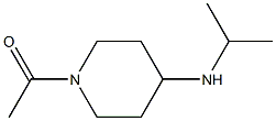 1-乙酰基-N-异丙基哌啶胺 结构式