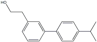 3-(4-ISOPROPYLPHENYL)PHENETHYL ALCOHOL 结构式