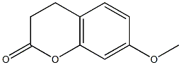 7-METHOXYCHROMANONE 结构式