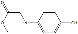 METHYL DL-4-HYDROXYPHENYLGLYCINE 结构式