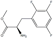 METHYL (2R)-2-AMINO-3-(2,3,5-TRIFLUOROPHENYL)PROPANOATE 结构式