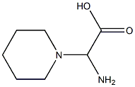 AMINO-PIPERIDIN-1-YL-ACETIC ACID 结构式