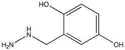 2,5-DIHYDROXY-BENZYL-HYDRAZINE 结构式