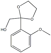 [2-(2-METHOXYPHENYL)-[1,3]DIOXOLAN-2-YL]METHANOL 结构式