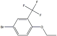 5-BROMO-2-ETHOXYBENZOTRIFLUORIDE 结构式